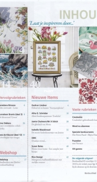 Borduurblad - No. 84 - February 2018 - Dutch