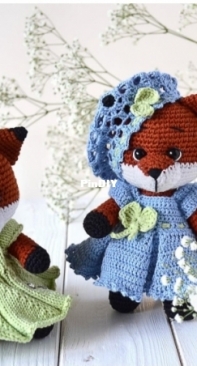 Leta Toyfox - Toyfox Store - Tatyana / Tatiana  Lebedenko - Veronika the Little Fox