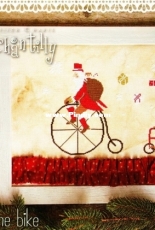 Madame Chantilly - Santa on the Bike