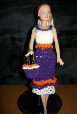 Maguinda Bolsón - Dora dress and bag set for dolls