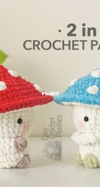 Easy Crochet Plushies - Carol - Mini Mushroom