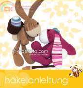 Amigurumi Paradise - Esbelotta - Barbara Strasser - Esbelotta - Lila and Rusty Rabbit