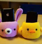 cell phone holder pattern - fingerstory
