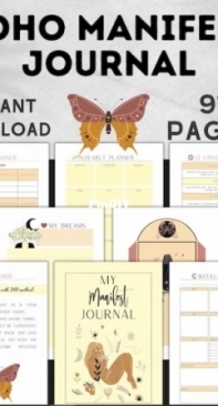SoulDigitalPlanet - BOHO Manifesting Journal