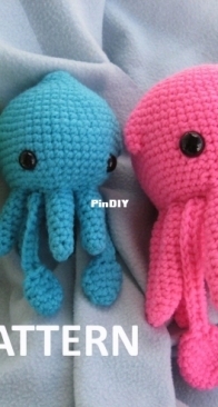 Owl Spun Designs - Squid Squidling