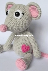 Dione Design - Veronika Maskova - Mouse Tili in Love - Czech