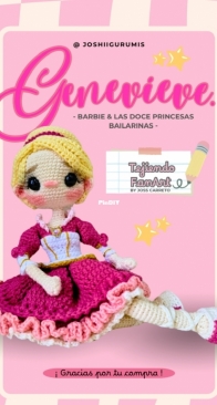 Joshii Gurumis - Ana Jocelyn Ayometzi Carreto - Barbie Genevieve - Spanish