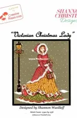 Shannon Christine Designs - Victorian Christmas Lady XSD