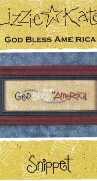 Lizzie Kate #S40 God Bless America