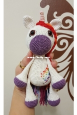 Amigurumi Rainbow Unicorn