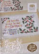 Cottage Garden Samplings CGS-1032 - My Garden Journal  - December's Holly
