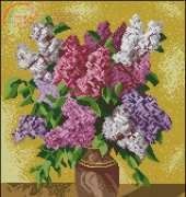 Lilac Bouquet from Kram z Robótkami 4/2001 Special addition. Calendar 2002 XSD