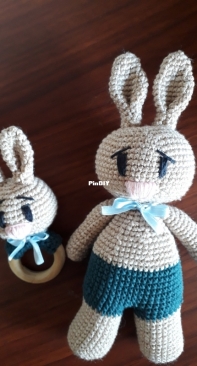 Crochet rabbit set