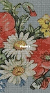 Artecy Cross Stitch - Butterfly Flowers