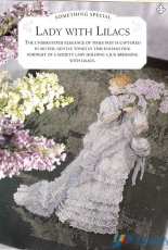 Lady With Lilacs from DMC Needlecraft Magic