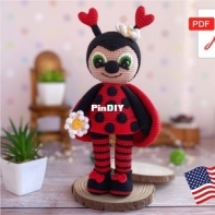 Sovushkin mir toys - Elena Ashlapova - Mila the Ladybug