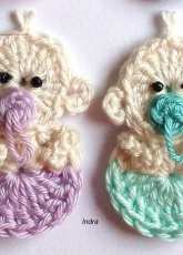 Ing Indra - Baby Applique - German