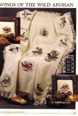 Wings Of The Wild  Afghan from Stoney Creek Collection 1991