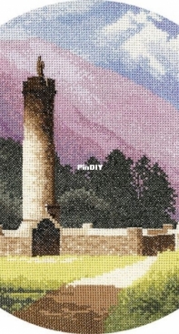 Heritage StitchCraft HSC JC-BP951 - Bonnie Prince Charlies Monument by John Clayton XSD