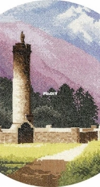 Heritage StitchCraft HSC JC-BP951 - Bonnie Prince Charlies Monument by John Clayton XSD