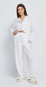 Helper Sew - Straight Pajamas Dora - Pants - Прямые пижамные Dora - Russian