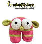 Fresh Stitches - Stacey Trock - Roosevelt the Monster