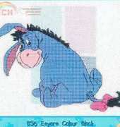 Designer Stitches B56 Eeyore Color Block