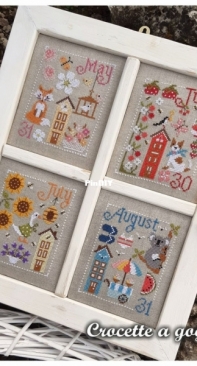 Crocette a gogo - Window of Time January to December - English PCS