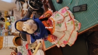 New puppet for the theater