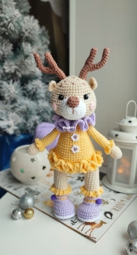 Yulia Lukina - Лукина Юлия - Deer - Оленюша  - Russian
