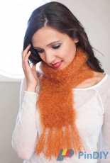 Mini Mohair Scarf by Adele Cutten /Be Sweet-Free