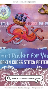 Needlelot Designs - I'm a Sucker For You by Iris Kleinbussink