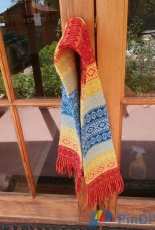 Rainbow Scarf & Hat by Nicola Young/Loopenzeloop -Free