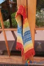 Rainbow Scarf & Hat by Nicola Young/Loopenzeloop -Free