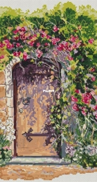 A sultry afternoon at the door of a secret garden... by Alena Reshetnyak