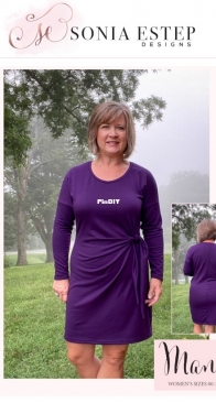 Sonia Estep Designs - Mandy Dress Sizzes 00-30