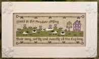 Country Cottage Needleworks CCN 44 - Sheep in the Meadow