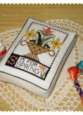 S is for Spring pin cushion