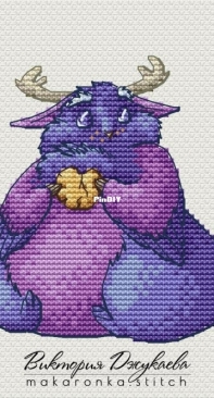 Makaronka Stitch - Om-nom-nom... by Victoria / Victoriya Dzukaeva