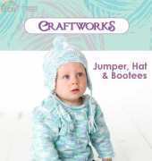 Craftworks - Jumper, Hat and Bootees