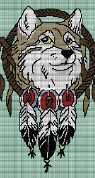 Donna Crochet Shoppe - Donna Hammell - Wolf 3 - Free