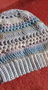 Crochet Cotton Beanie