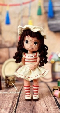 Dünyanın Amigurumisi - Bilgenur Çamtosun - Alyssa Doll -Türkçe