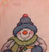 O meu terceiro boneco de neve.