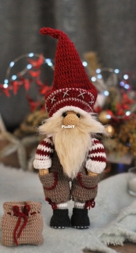 Toys Metlina Elena - Elena Metlina - Christmas Gnome