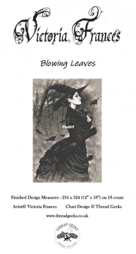 Thread Geeks - Blowing Leaves by Victoria Frances