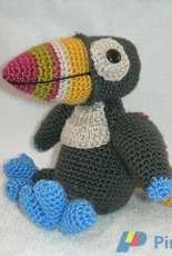 Galamigurumis-Gala Rebés- Toucan- Spanish- Free