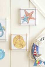 Treasures of the Sea - Seashore Trio by Maria Diaz from Cross Stitch Gold 113