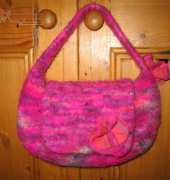 Penny Felted Bag by Jennifer Thurston/ Xtreme-Knitting-Free