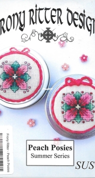 Frony Ritter Designs - Summer Series - SUS 10 - Peach Posies